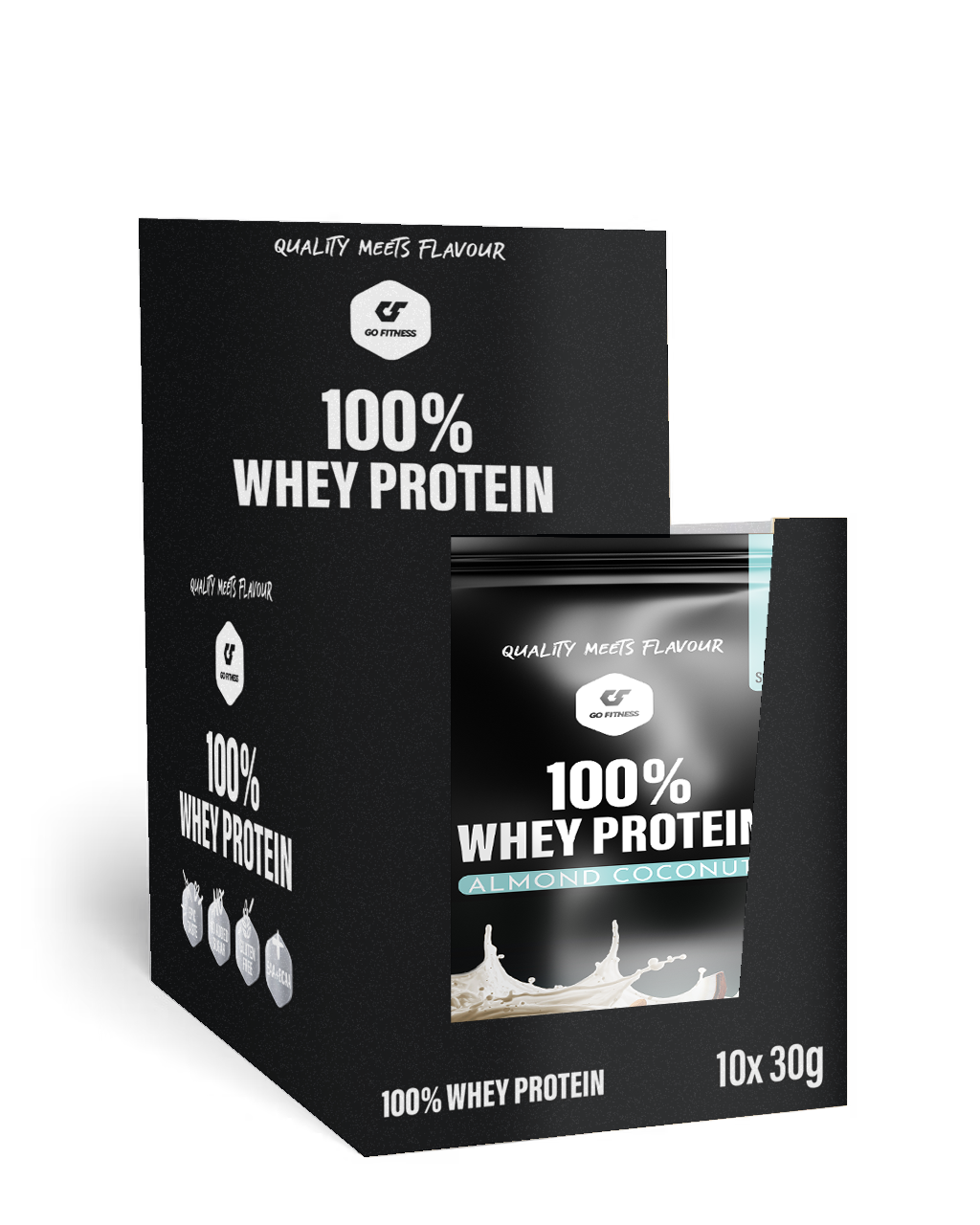 100% Whey Protein - 10x30g