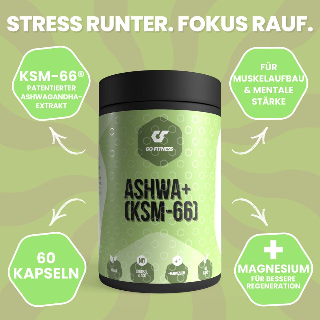 Ashwa + - 60 Kapseln