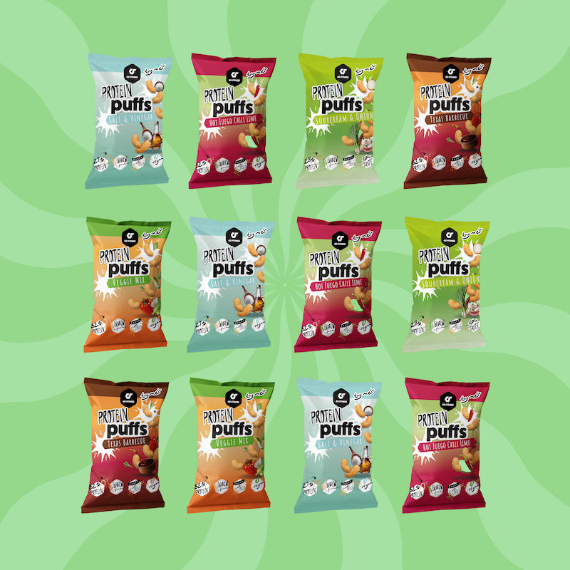 Probierbox - Protein Puffs 12 Stück
