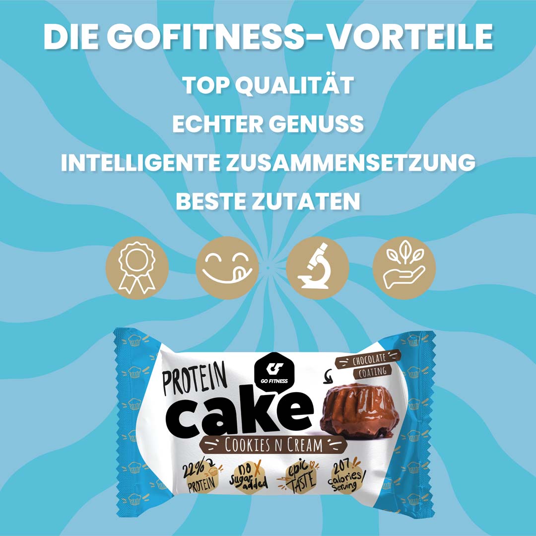 Protein Cake Sample Box - 12 pieces