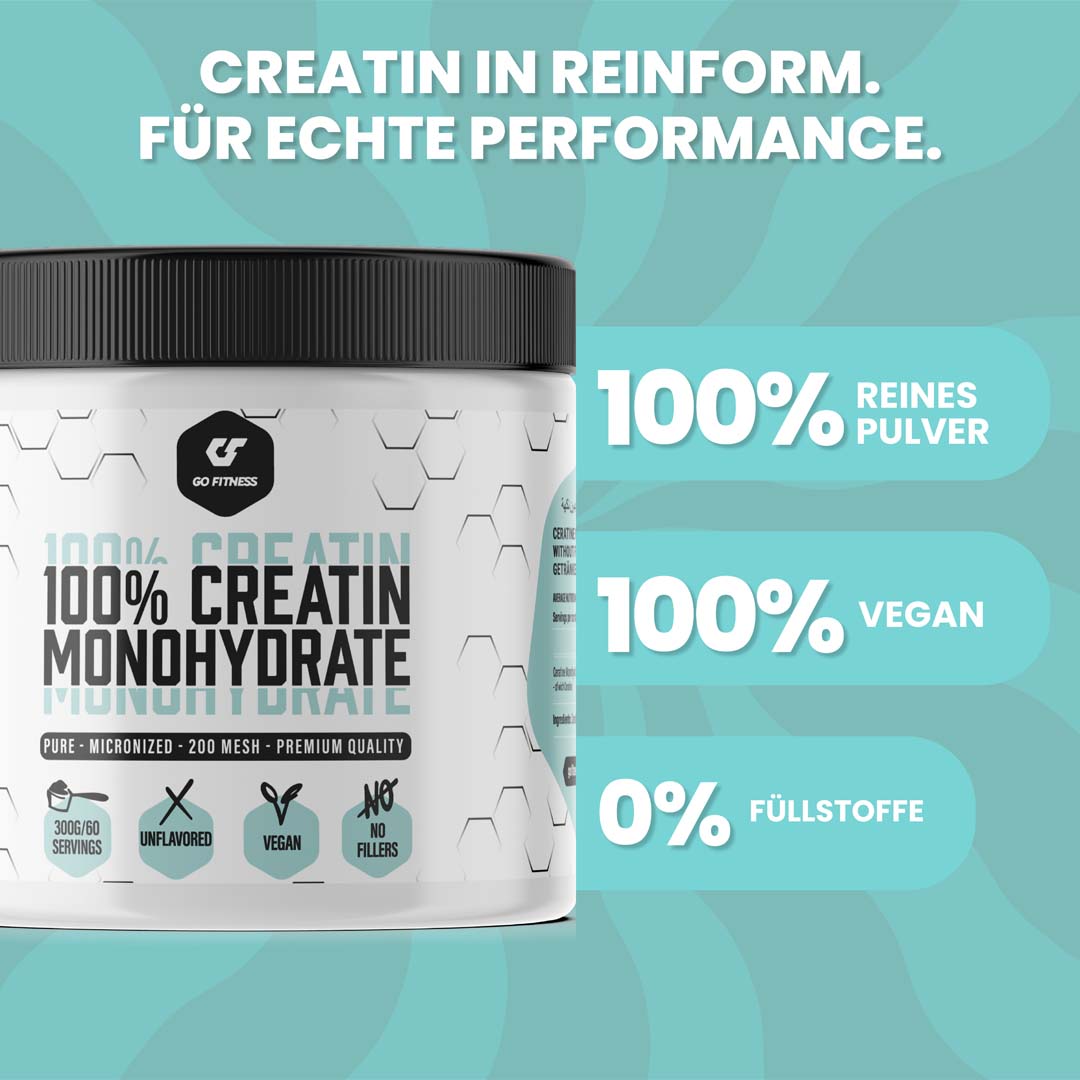 100 % Creatin Monohydrat - 300g