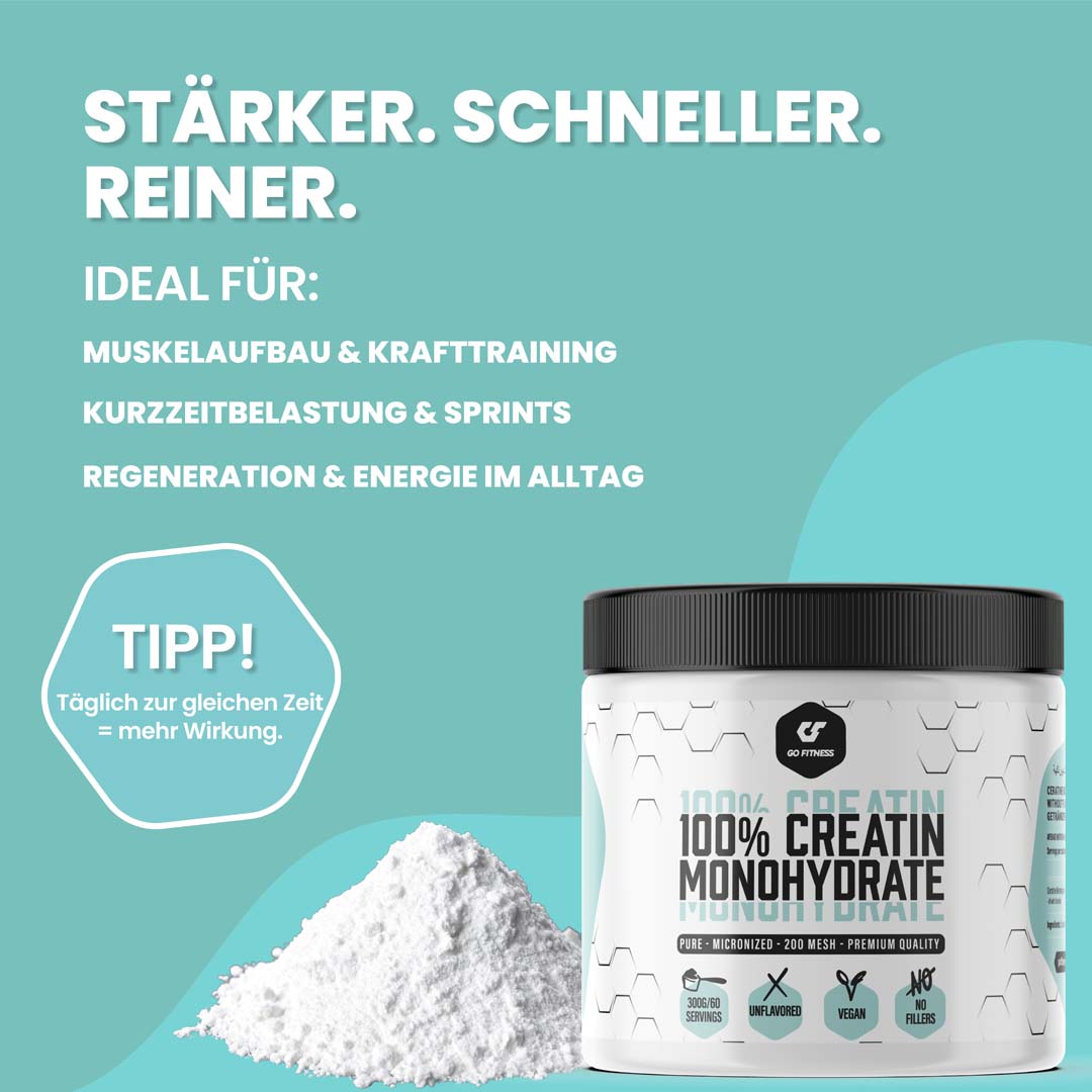 100 % Creatin Monohydrat - 300g