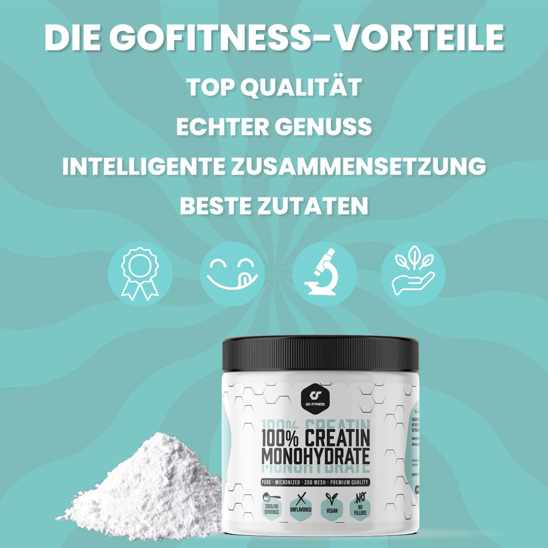 100 % Creatin Monohydrat - 300g