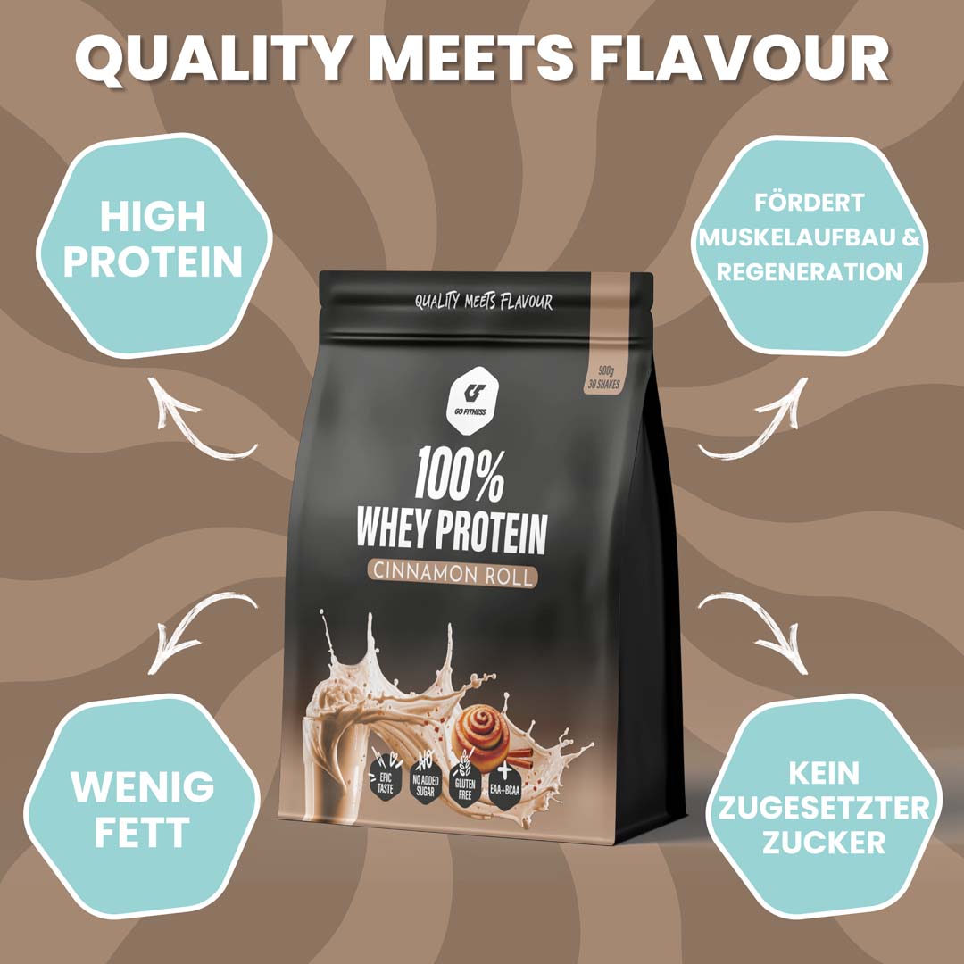 100% Whey Protein - 900g