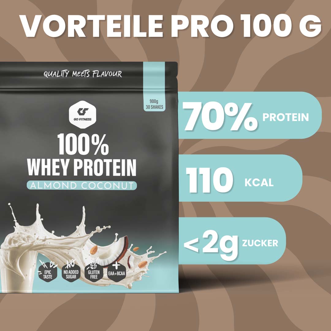 100% Whey Protein - 900g