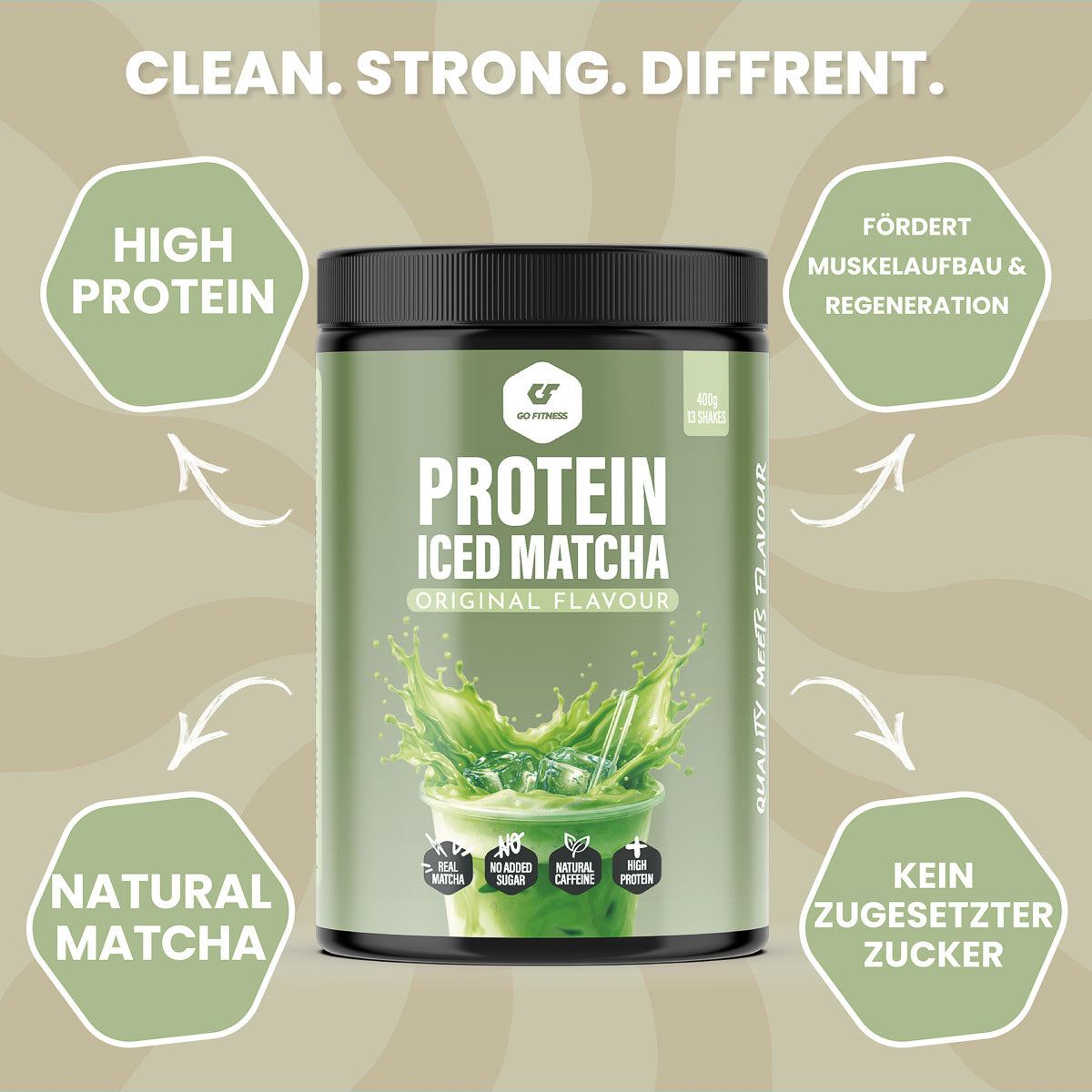 Café glacé protéiné-900 g