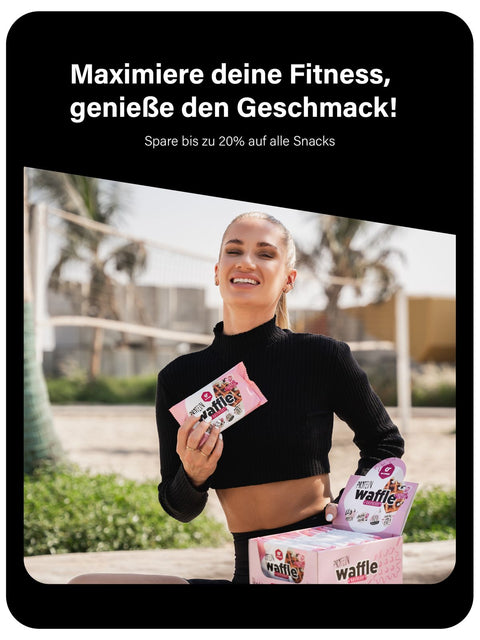 Maximiere deine Fitness, genieße den Geschmack!