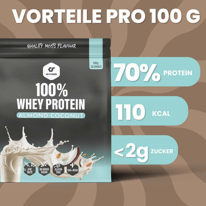 100% Whey Protein - 900g