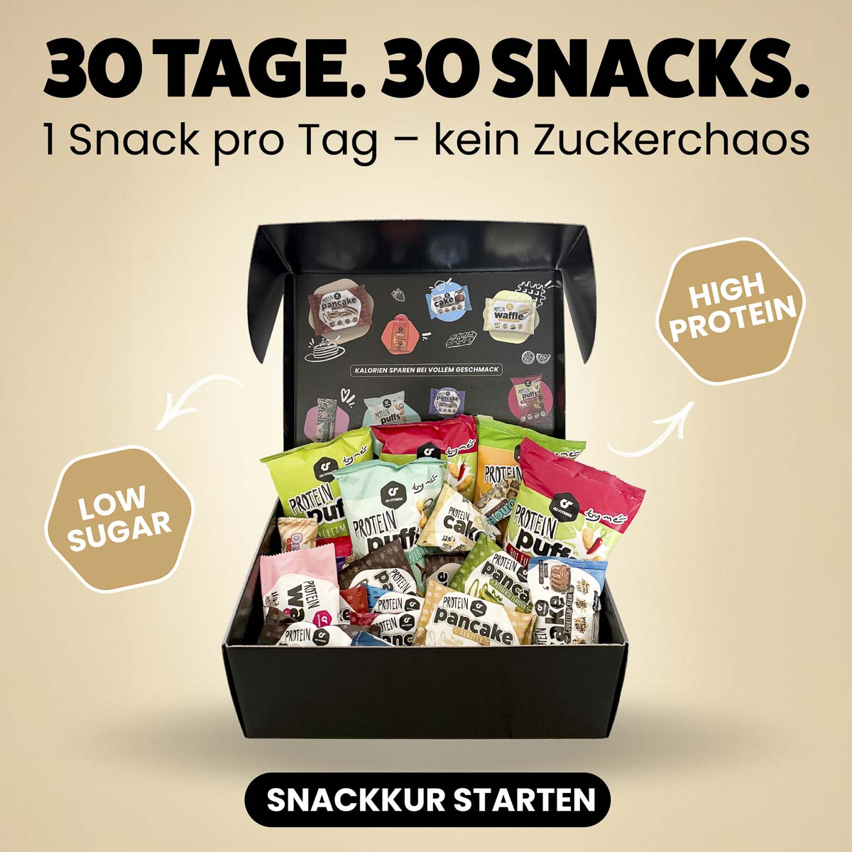 Snackbox – 30-Tage Zuckerfreie Snackkur